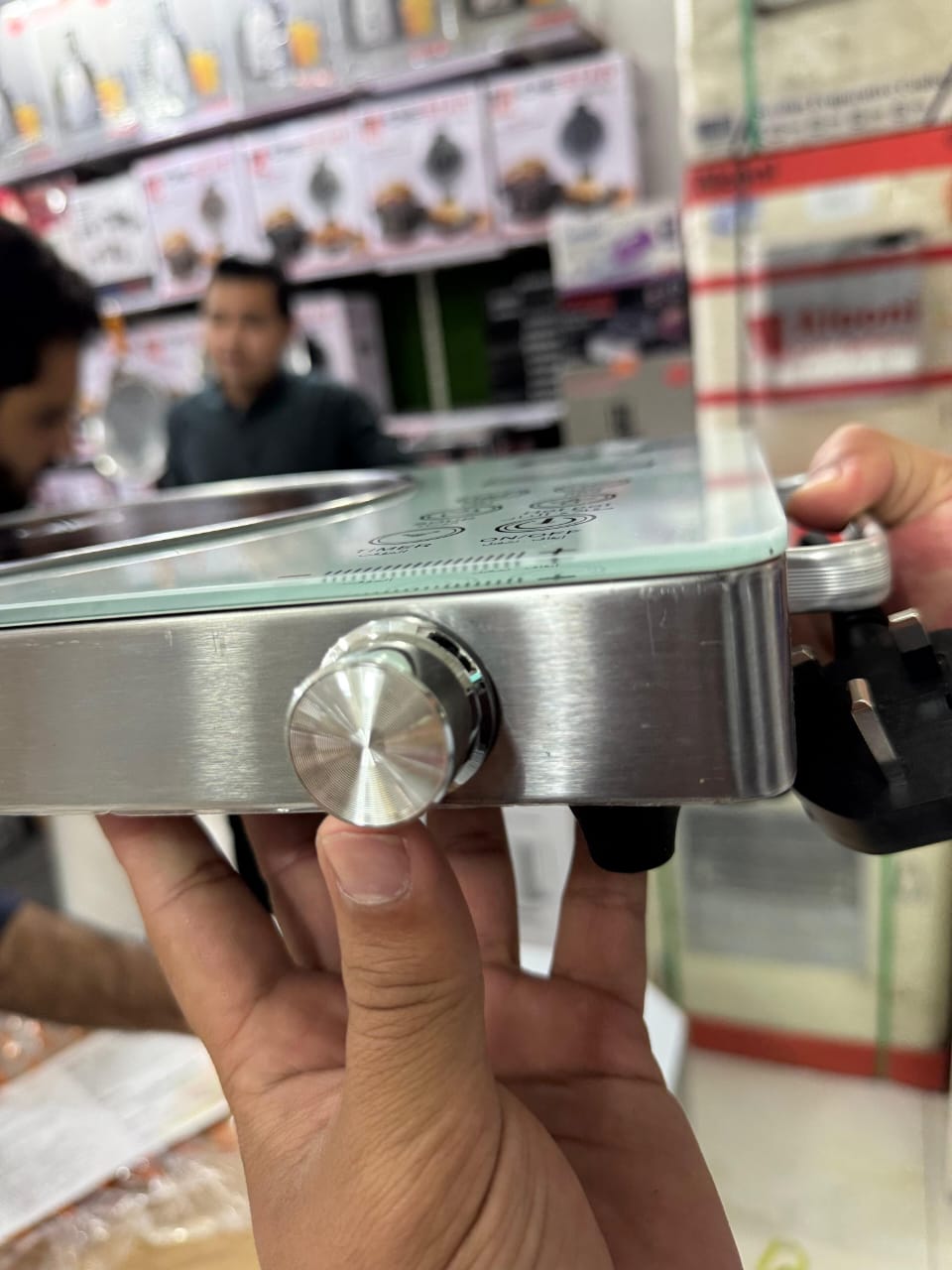 Portable 220V AC Electric Stove – Solar Inverter-Based Cooking Solution Infrared | RAF R-8003 Electric Stove – 3500W