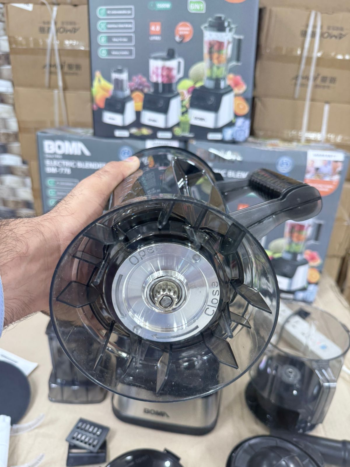 German Lot Imported Boma  BM 778 6-in-1 4L Blender