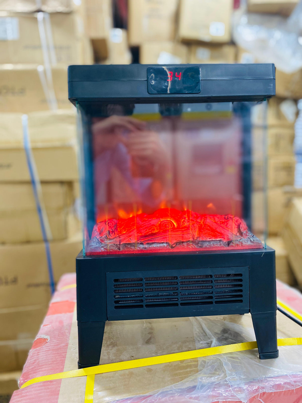 Flame Heater: Stay Warm Anywhere.
