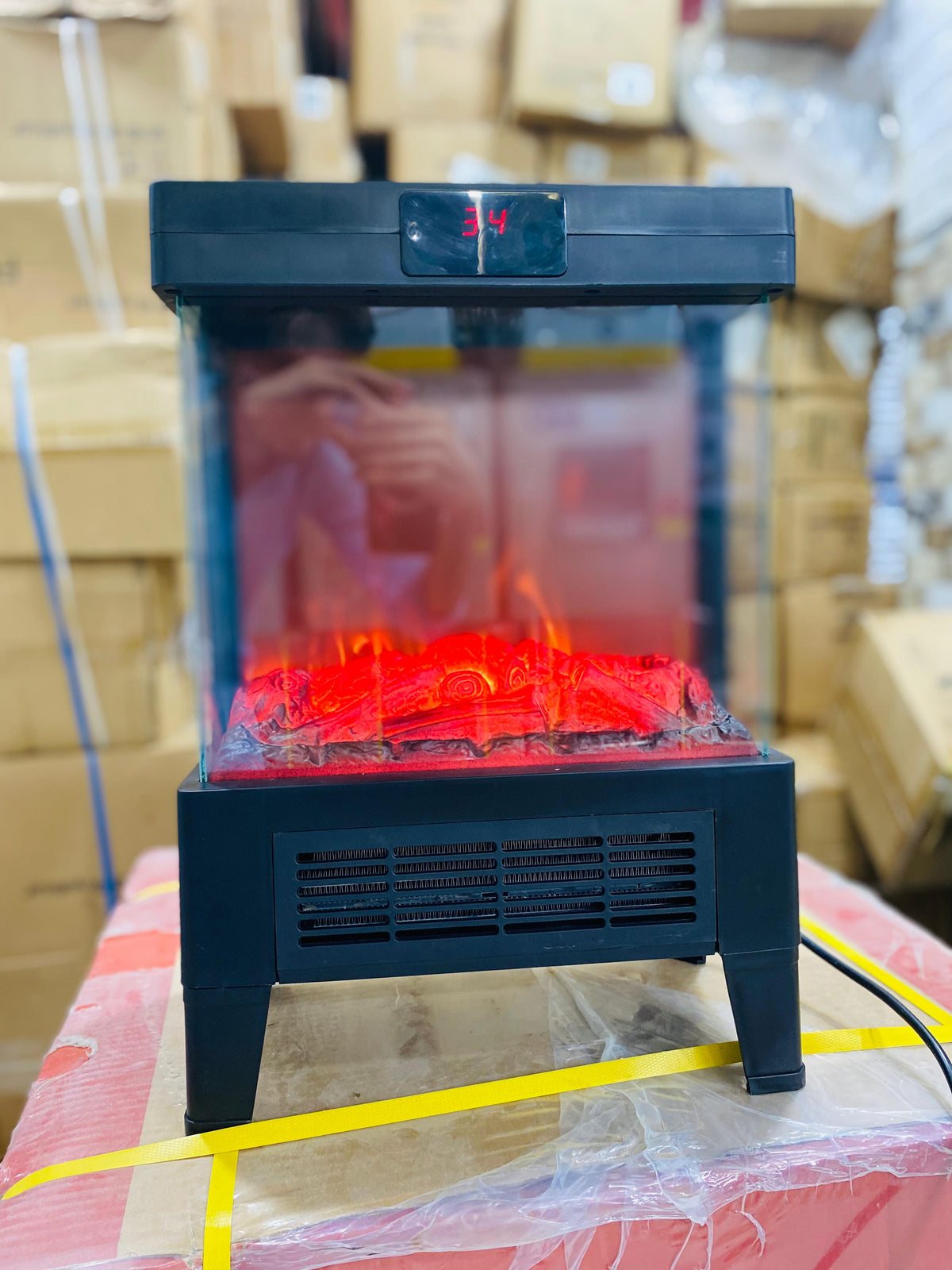 Flame Heater: Stay Warm Anywhere.