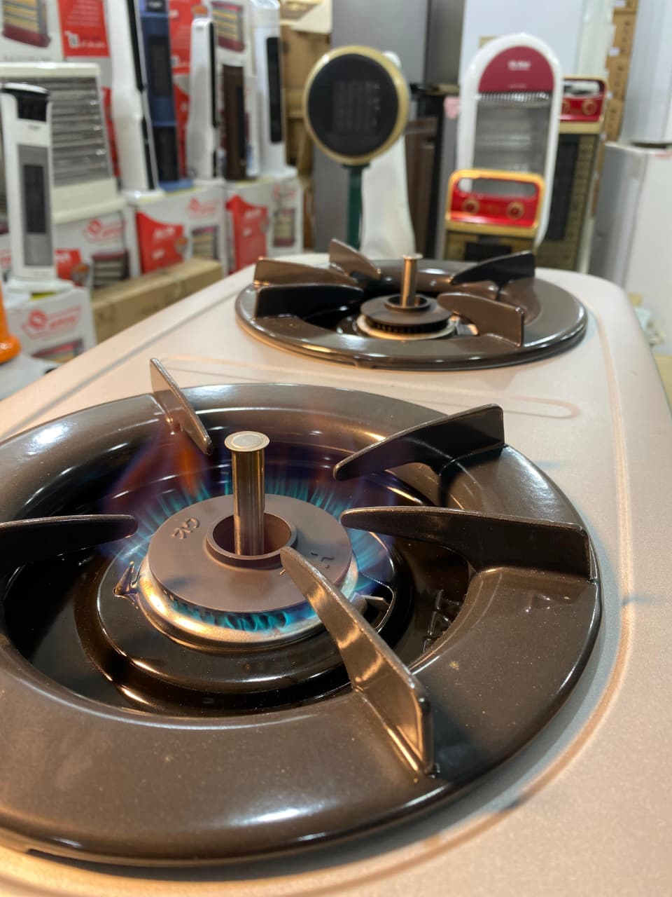 Paloma Japanese Double Burner Gas Stove
